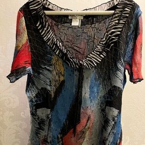 Roberto Makali -XL/ 100% polyester/  multi color